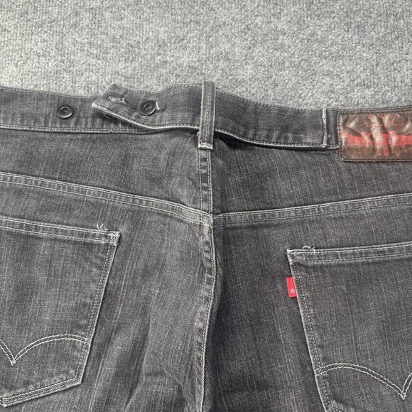 Levis Red Collection Buckle Back Boot Baggy Loose Wide Relax Skater Jeans 36x34 - Picture 5 of 13